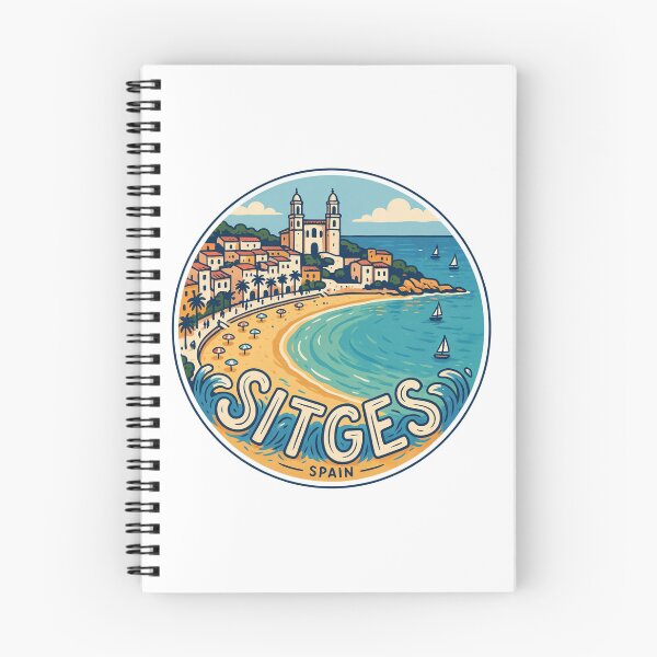 Item preview, Sitges España: Mediterranean Beach designed and sold by CircinusStore.