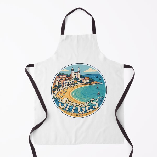 Item preview, Sitges España: Mediterranean Beach designed and sold by CircinusStore.