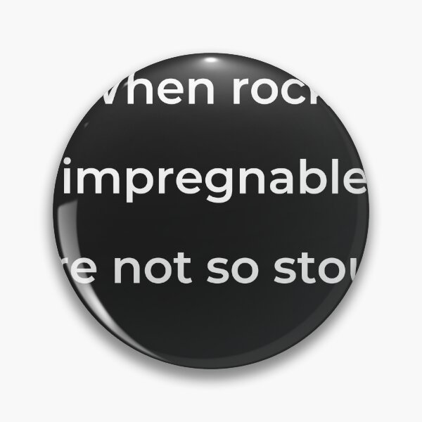 Item preview, “When rocks impregnable are not so stout,” - print white designed and sold by ariksworld.