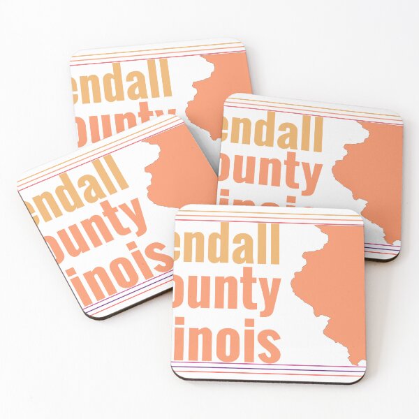 Item preview, Kendall County Illinois Highlighted on State Map designed and sold by TheIconSmith.