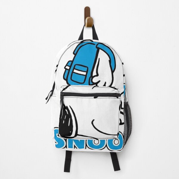 Item preview, Snoopy Back To School Blue Backpack Cute Dog designed and sold by DamianRoy88.
