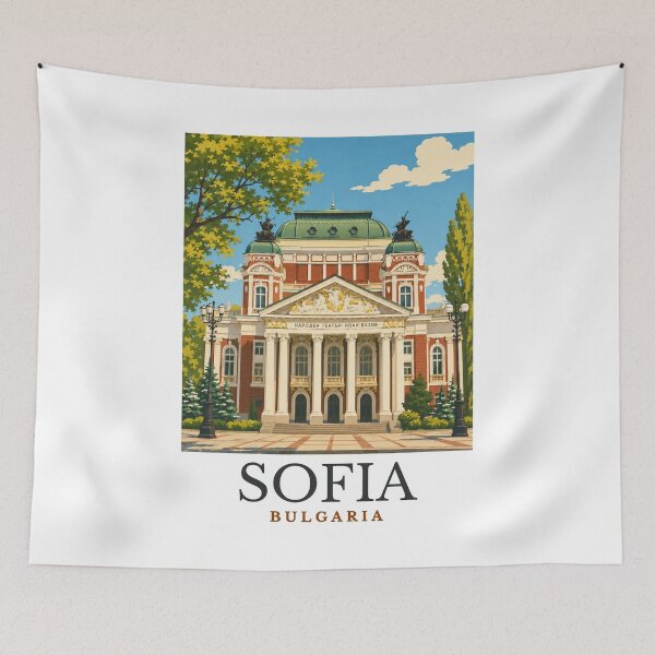 Item preview, Sofia - Bulgaria designed and sold by GoodOldVintage.