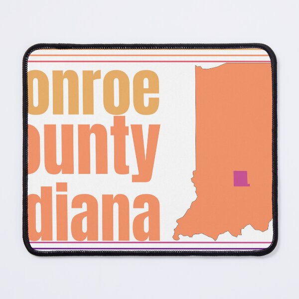 Item preview, Monroe County Indiana Highlighted on State Map designed and sold by TheIconSmith.