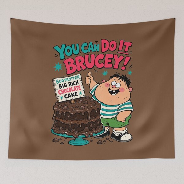 Item preview, You Can Do It Brucey designed and sold by BrambleBox.