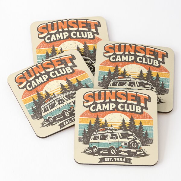 Item preview, Sunset Camp Club designed and sold by dmayuscula.