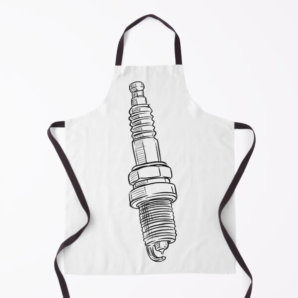 Item preview, Minimalist Spark Plug Illustration – Classic Automotive Mechanic Garage Art for Car Enthusiasts, Engine Lovers, Racing Fans, and Vintage Workshop Style Design designed and sold by Ikochane.