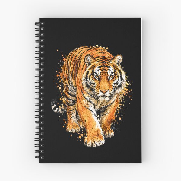 Item preview, Majestic Bengal Tiger Watercolor Art – Powerful Wildlife Illustration designed and sold by ColorSplash123.