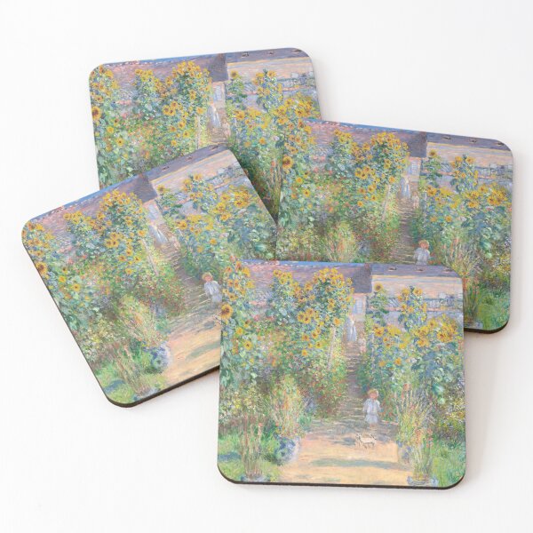 Item preview, Flower by Claude Monet Inspired Impressionist Landscape designed and sold by Matari-matari.