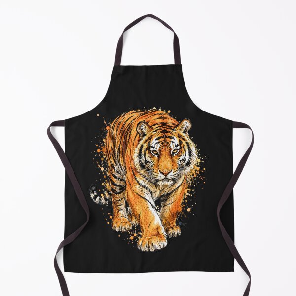 Item preview, Majestic Bengal Tiger Watercolor Art – Powerful Wildlife Illustration designed and sold by ColorSplash123.