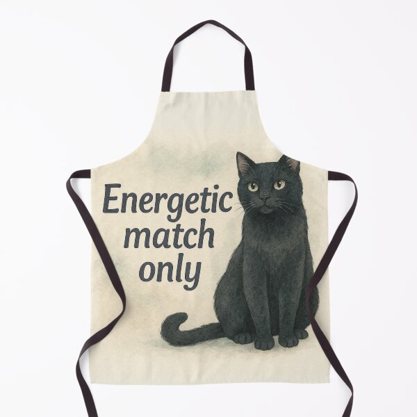 Item preview, Energetic match only Cat designed and sold by Krachtvanjehart.