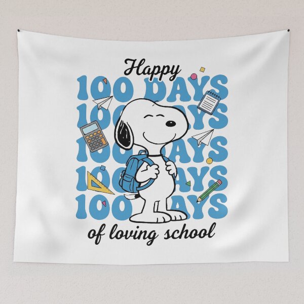 Item preview, Snoopy Happy 100 Days Of Loving School Groovy designed and sold by DamianRoy88.