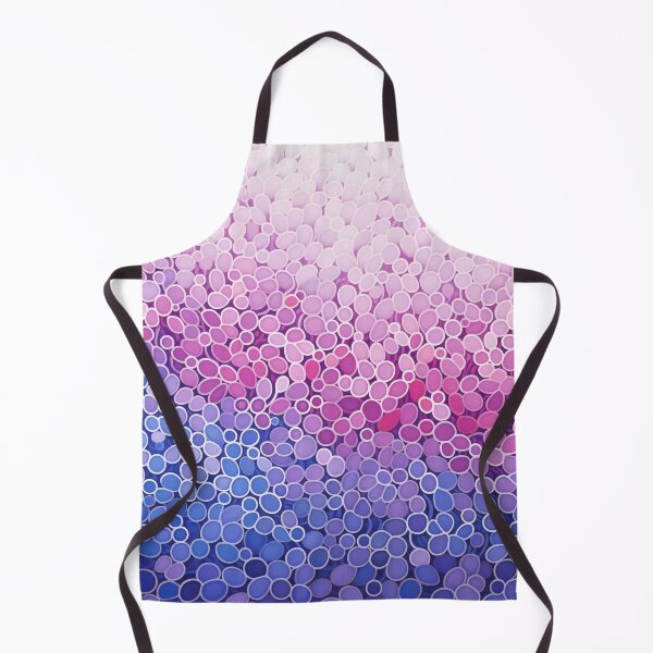 Item preview, Pastel Pink Blue Ombre Bubble Pointillism Abstract Pattern designed and sold by GrinGalore.