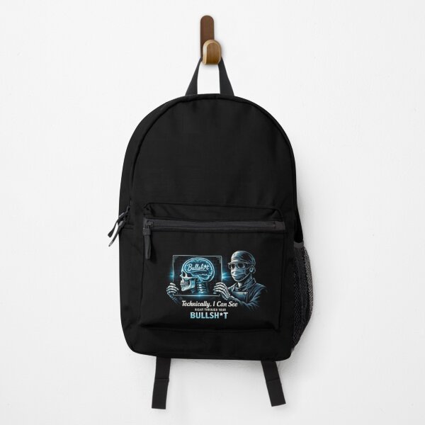 Item preview, I Can See Through Your Bullsh t Funny X-Ray Tech designed and sold by Timeless Junction.