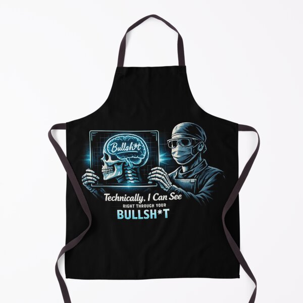 Item preview, I Can See Through Your Bullsh t Funny X-Ray Tech designed and sold by Timeless Junction.