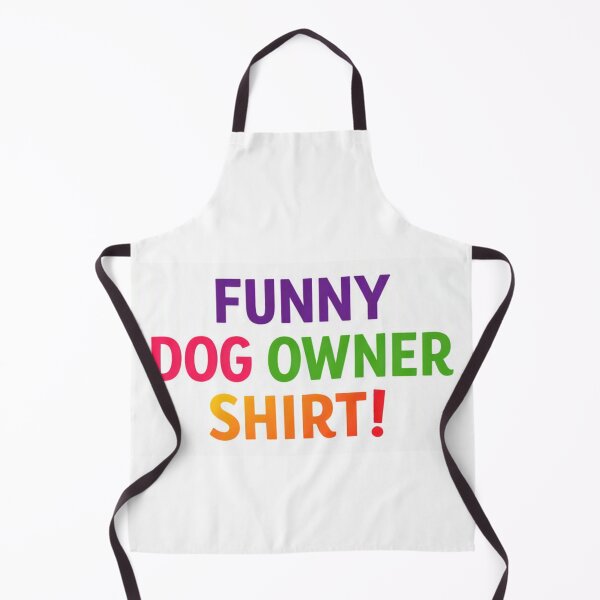 Artikelvorschau, Bunte Buchstaben mit dem Spruch „lustiges Hundebesitzer-Shirt“ auf weißem Hintergrund entworfen und verkauft von wallartofmio.