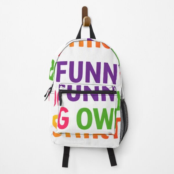 Item preview, Colourful letters with quote 'funny dog owner shirt' on a white background designed and sold by wallartofmio.