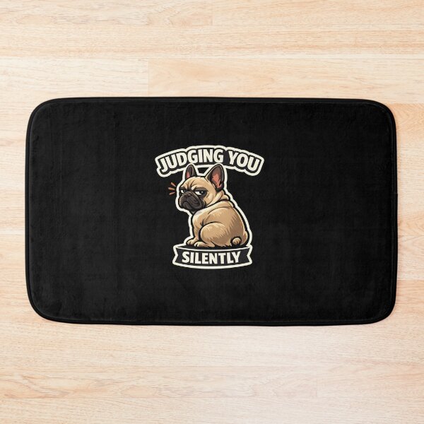 Item preview, Judging you silently (French Bulldog) designed and sold by zerastore.