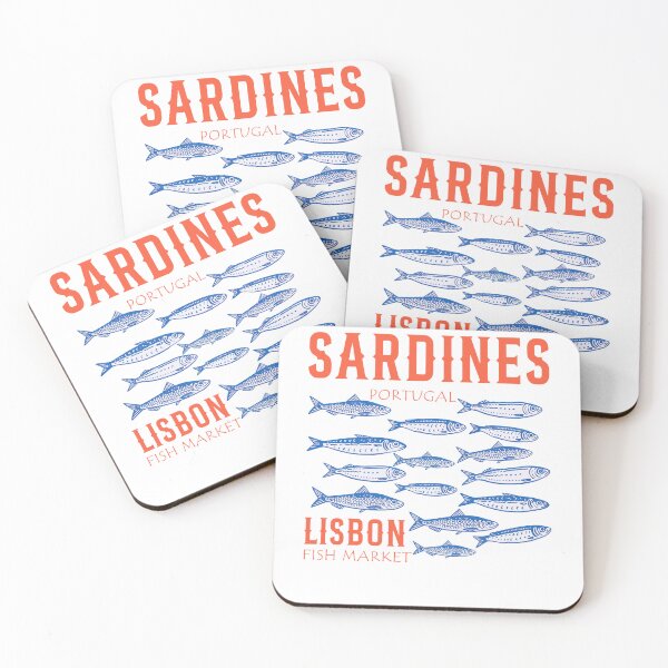 Item preview, Sardines Tinned Fish Funny Food designed and sold by studio-ssaam.