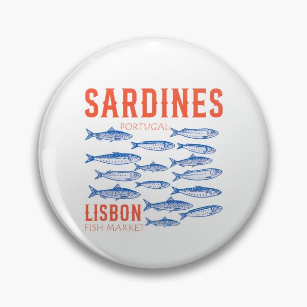 Item preview, Sardines Tinned Fish Funny Food designed and sold by studio-ssaam.