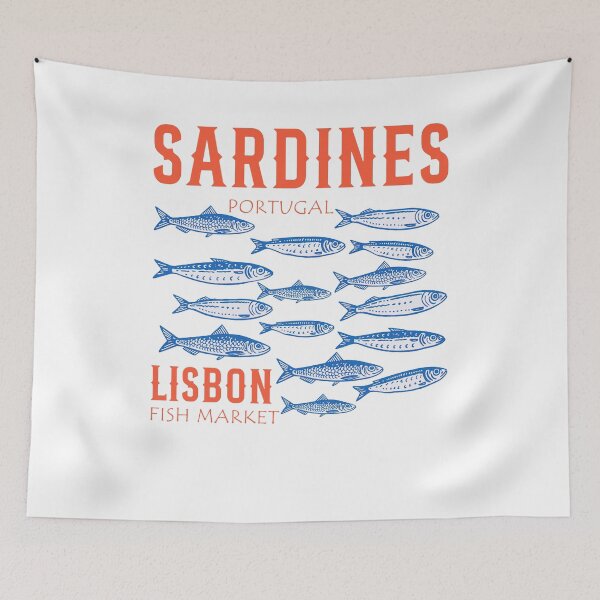 Item preview, Sardines Tinned Fish Funny Food designed and sold by studio-ssaam.