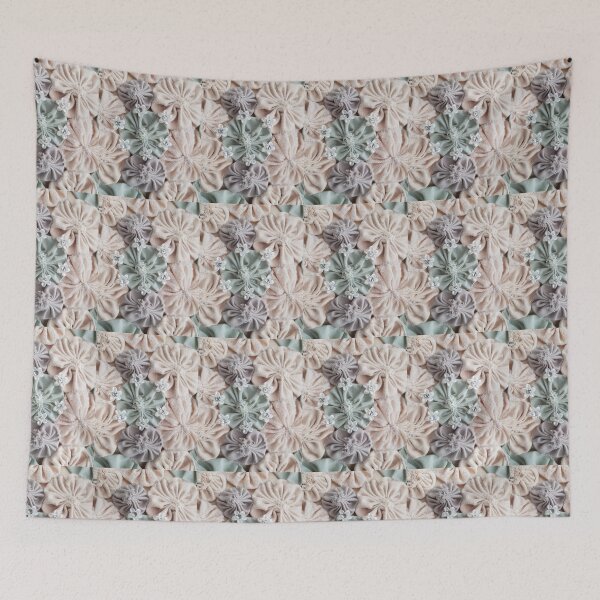 Item preview, Suffolk Puff fabric circles designed and sold by LyLauDesign.
