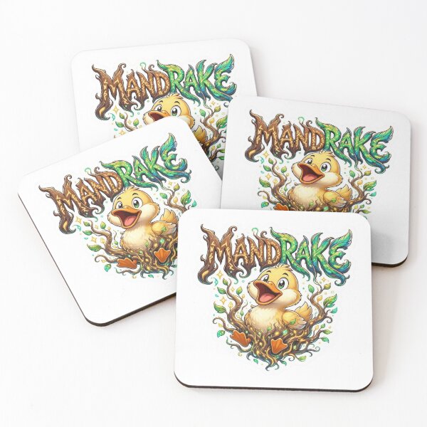 Item preview, MANDRAKE Magic Duck Wordplay Sticker designed and sold by Imaginarium of Chaos falcon88 .