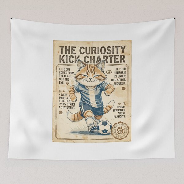 Item preview, vintage-style poster of an astronaut cat designed and sold by blindblues50.