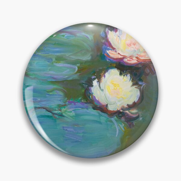 Item preview, Water Lily Garden – Monet Inspired Art famous paintings designed and sold by Matari-matari.