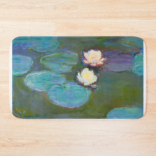 Item preview, Water Lily Garden – Monet Inspired Art famous paintings designed and sold by Matari-matari.
