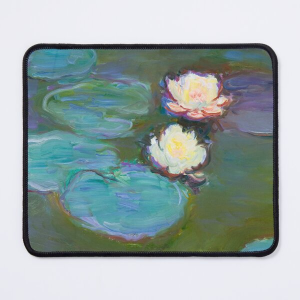 Item preview, Water Lily Garden – Monet Inspired Art famous paintings designed and sold by Matari-matari.