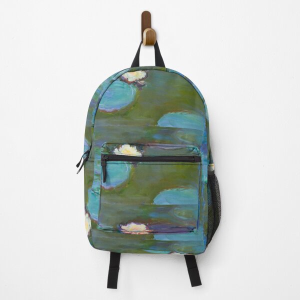 Item preview, Water Lily Garden – Monet Inspired Art famous paintings designed and sold by Matari-matari.