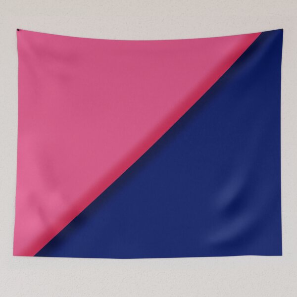 Item preview, Minimalist Hot Pink and Navy Blue designed and sold by pluielegere.