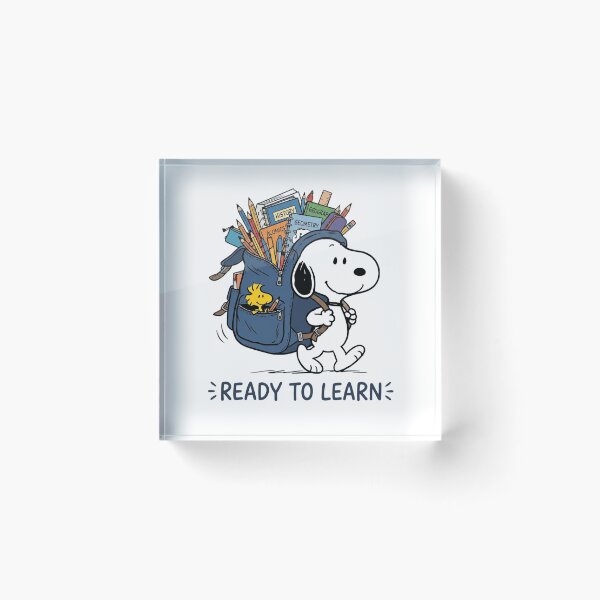 Item preview, Snoopy Back To School Blue Backpack designed and sold by DamianRoy88.