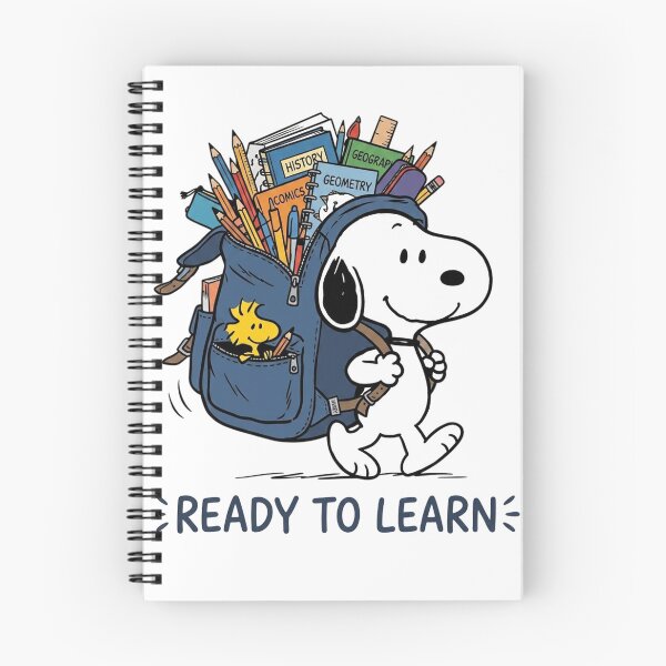 Item preview, Snoopy Back To School Blue Backpack designed and sold by DamianRoy88.