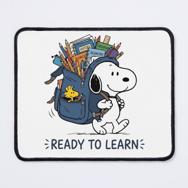 Item preview, Snoopy Back To School Blue Backpack designed and sold by DamianRoy88.