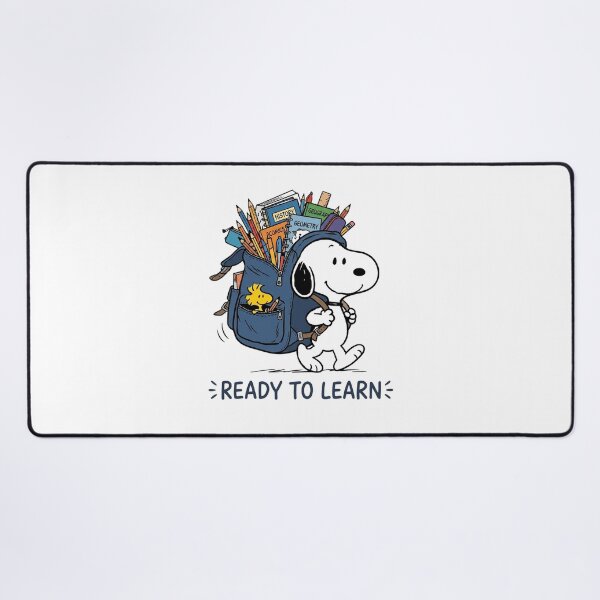 Item preview, Snoopy Back To School Blue Backpack designed and sold by DamianRoy88.