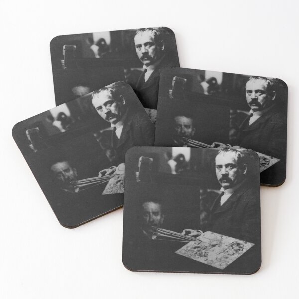 Item preview, Lovis Corinth in the Berlin Atelier designed and sold by SharonTheFirst.