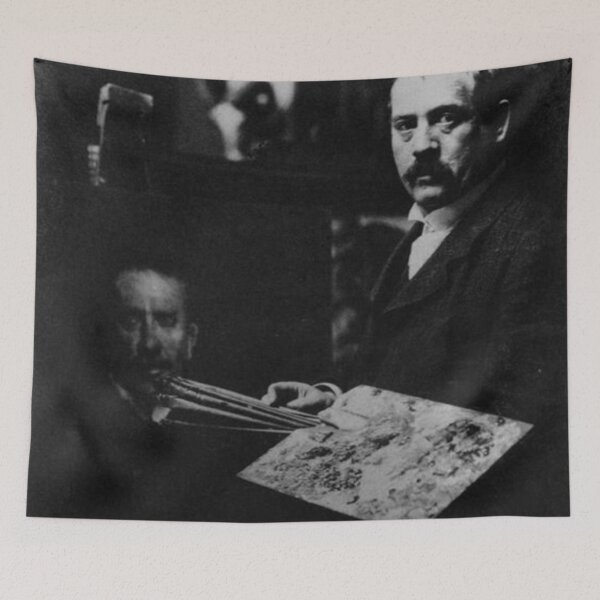 Item preview, Lovis Corinth in the Berlin Atelier designed and sold by SharonTheFirst.