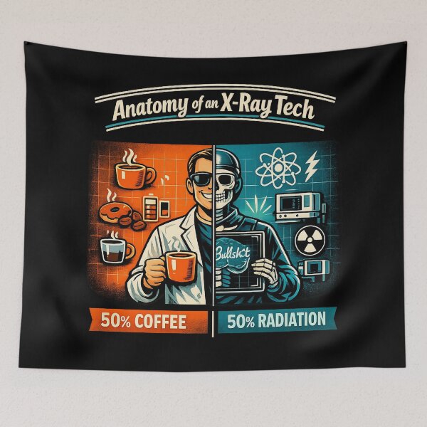 Item preview, Anatomy Of An X-Ray Tech Funny Radiology Coffee Gift designed and sold by Timeless Junction.
