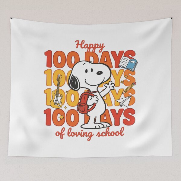 Item preview, Snoopy Happy 100 Days Of Loving School  designed and sold by DamianRoy88.