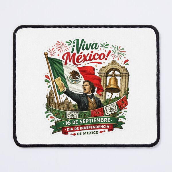 Item preview, Viva Mexico 16 De Septiembre | Mexican Independence Day Patriotic Design designed and sold by irfanshikh.