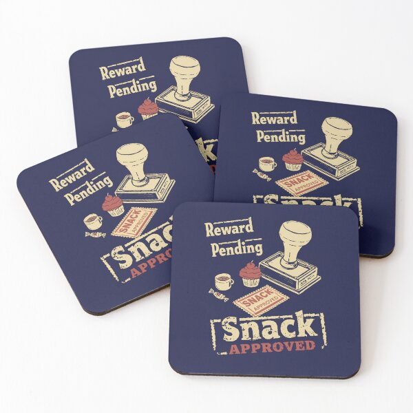 Item preview, Reward Pending, Snack Approved – Funny Office Humor Design designed and sold by dude-sign.
