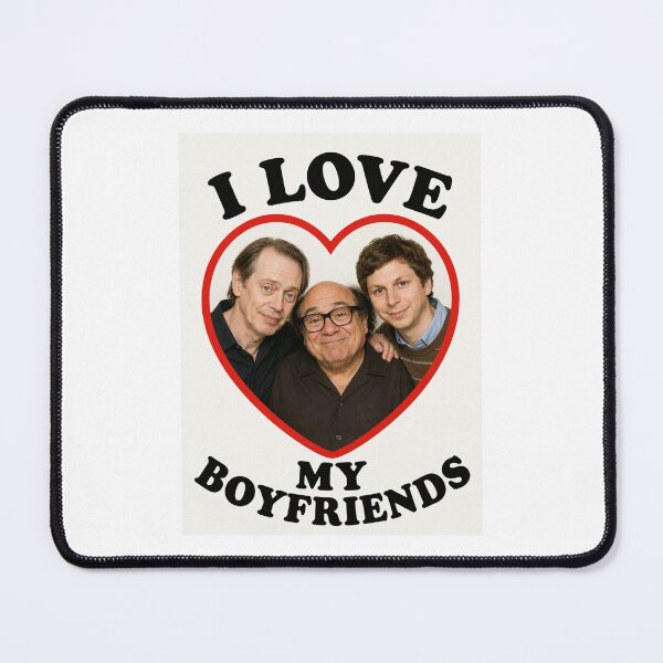 Item preview, Danny devito steve buscemi michael cera i love my boyfriends birthday funny prank meme gift weird designed and sold by CheeseBlueprint.
