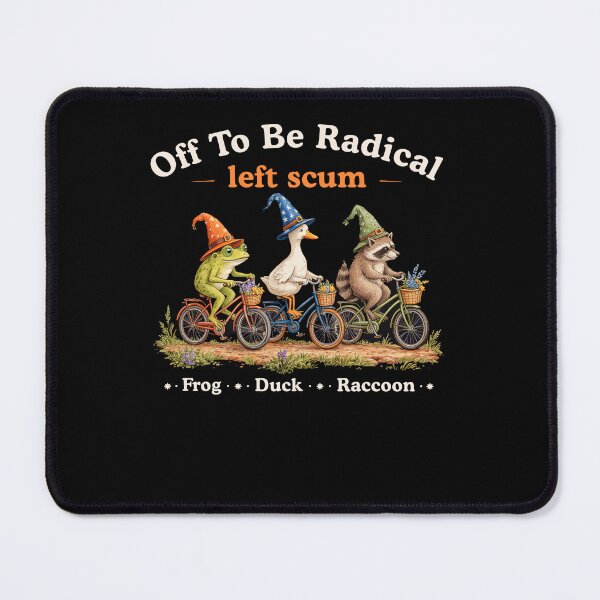Item preview, Off To Be Radical Left Scum Frog Duck Toad designed and sold by studio-ssaam.