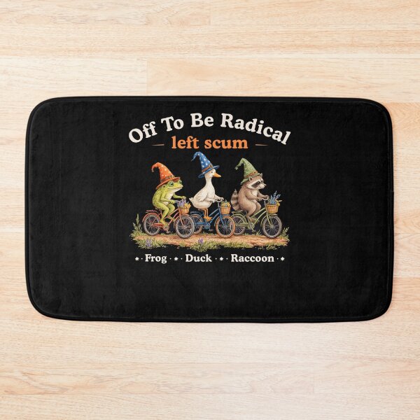 Item preview, Off To Be Radical Left Scum Frog Duck Toad designed and sold by studio-ssaam.