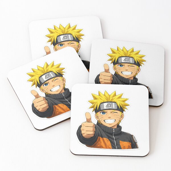 Artikelvorschau, Naruto lächelt und zeigt den Daumen nach oben (Anime-Illustration) entworfen und verkauft von Toto98.