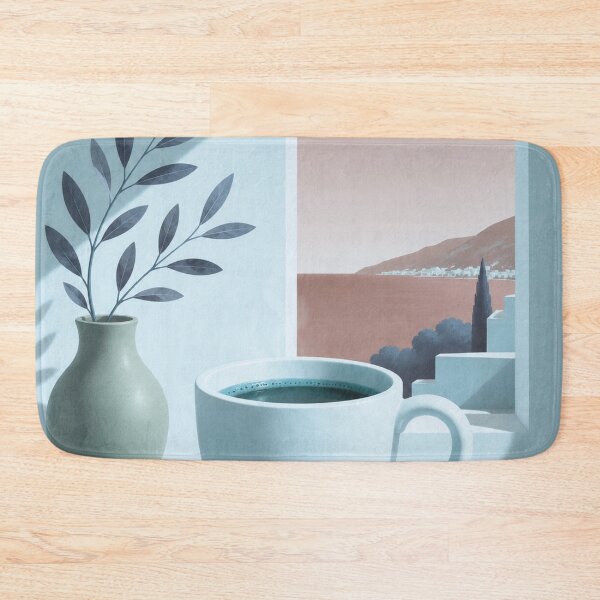 Artikelvorschau, Lavendel-Morgenkaffee | Mediterrane minimalistische Kaffeekunst entworfen und verkauft von joycrysstudio.