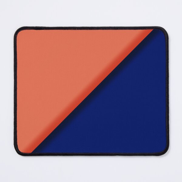 Item preview, Minimalist Coral Orange and Navy Blue designed and sold by pluielegere.
