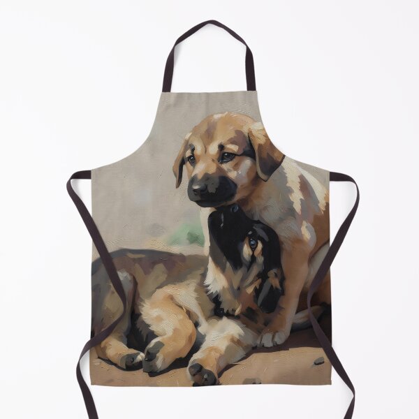 Item preview, Puppy Love in Oil designed and sold by tomorrowsart.