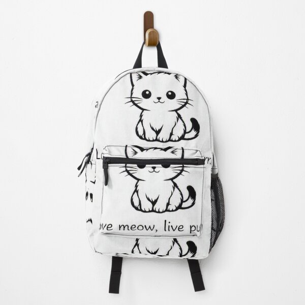 Item preview, Minimalist cat love shirt design in black and white designed and sold by wallartofmio.